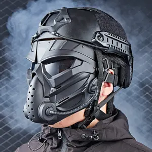 Tactical Full Face Protection Mask For Adults Military Fan CS Paintball Airsoft Reusable Breathable Safety Shield Outdoor Sports Gear