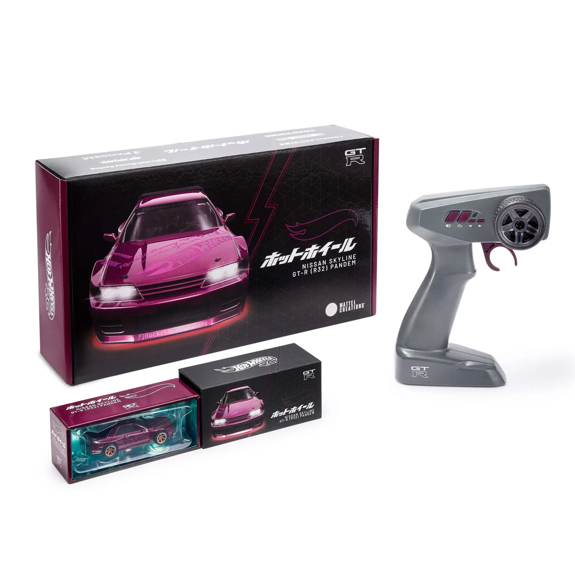 Hot Wheels RLC Remote Control Nissan Skyline R32 Pandem - 1:64 Scale Diecast Collectible Racing Car Model for Collectors, Alloy Diecast