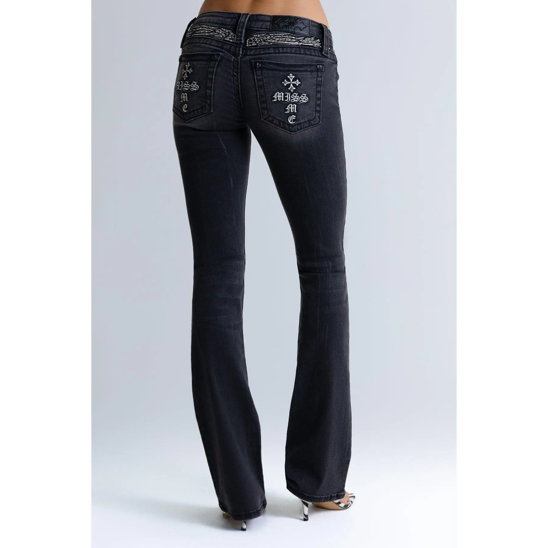 Gabbriette Low Rise Bootcut Jeans