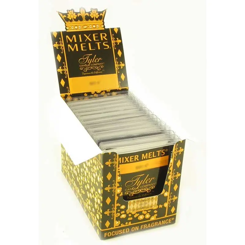 UNPRECEDENTED Case of 14 Tyler Scented Wax Mixer Melts or Wax Tarts