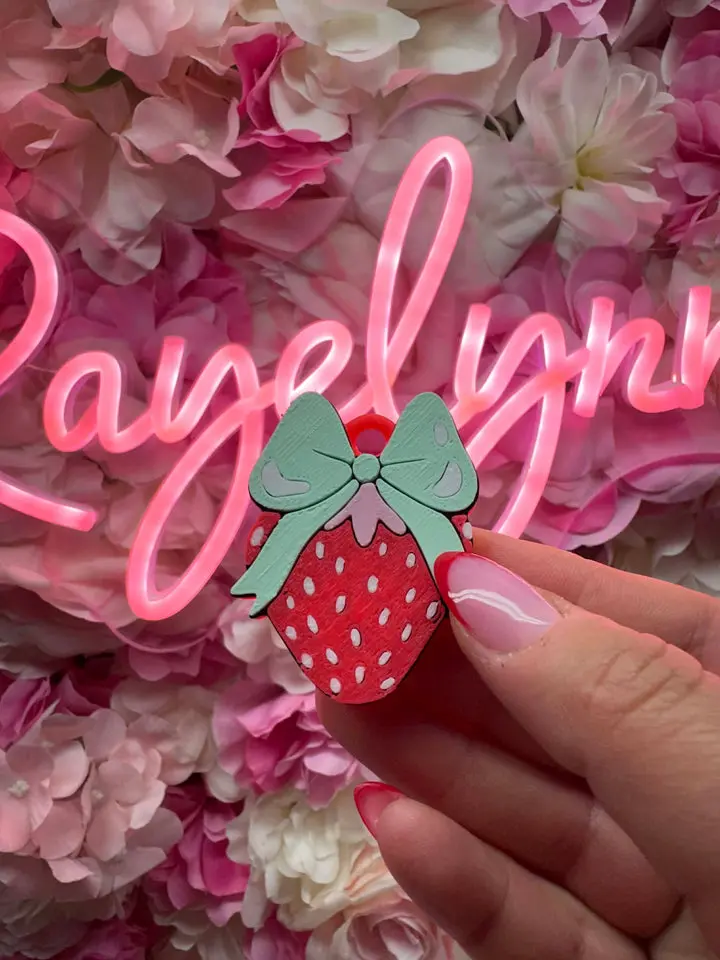 STRAWBERRY CAN OPENER-3D PRINTED
