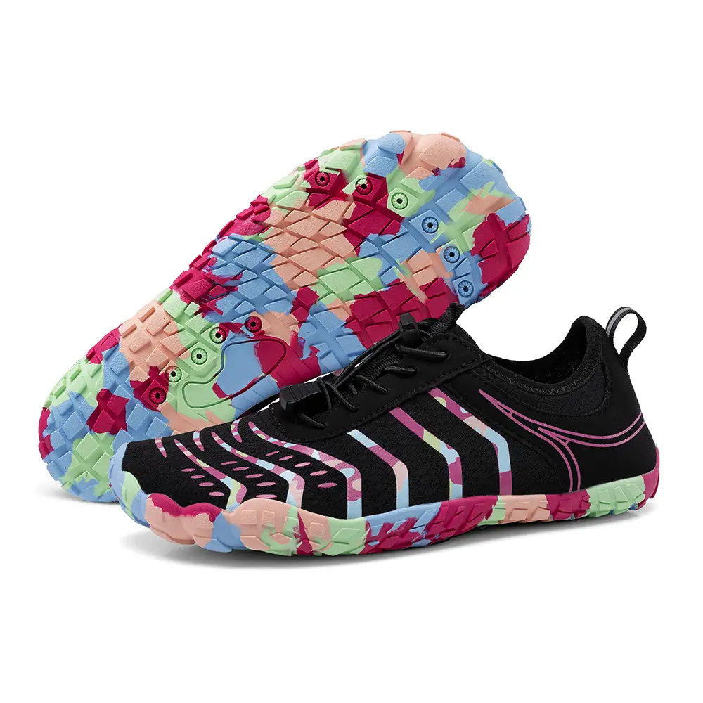 Reazuoy Barefoot Shoes Women Wide Toe Box Shoes Zero Drop Sole Water Shoes Aching Feet Friendly Breathable Lightweight Footwear Non-Slip Outsole Hiking for gym Training Running Summer Women's Shoes, Barefoot Zero Drop Shoes