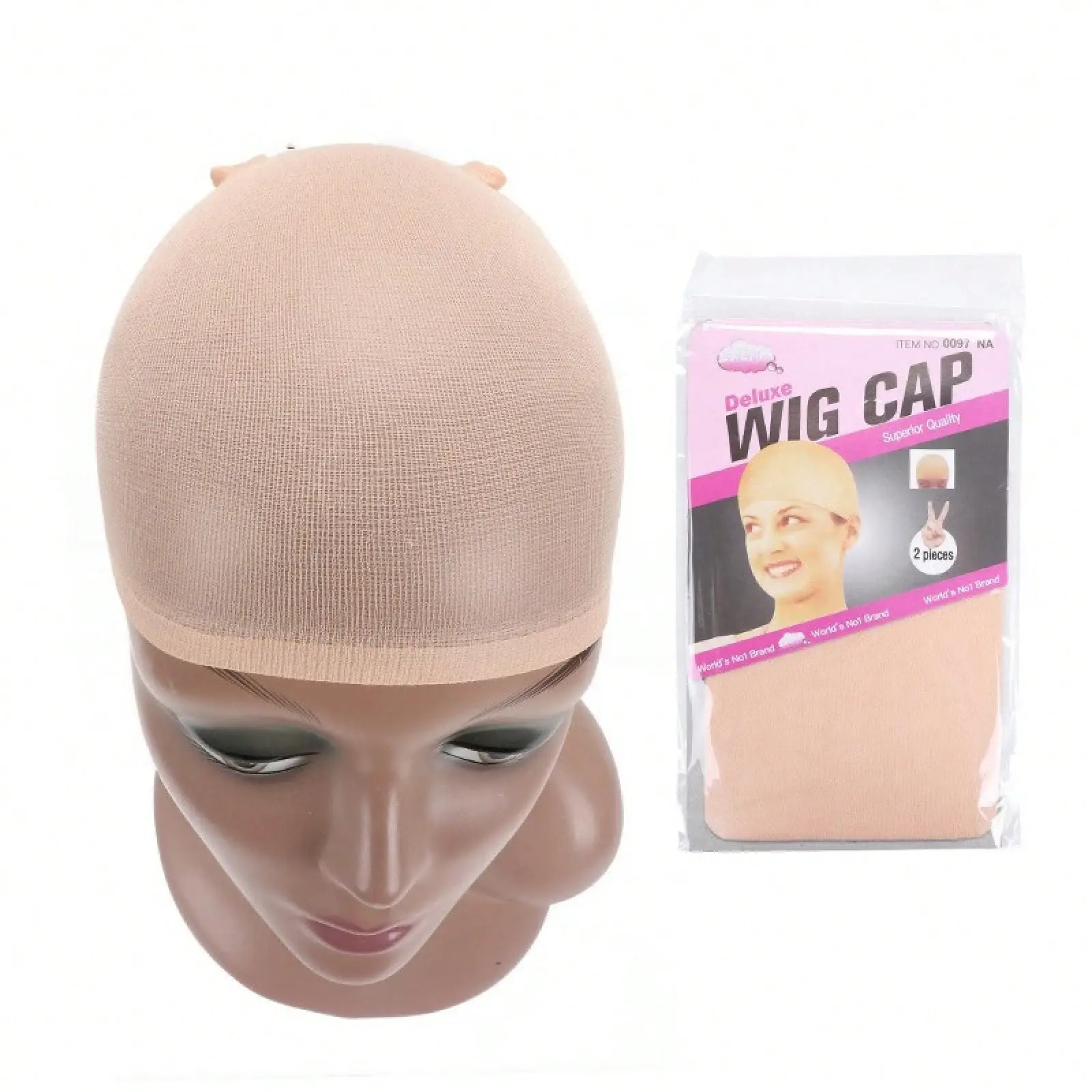 Elastic Mesh Wig Cap, Breathable Stocking Hair Net for Women, Lightweight Head Cover for Easy and Secure Wig Application, High Elasticity, Round Headcap, Easy And Convenient, No