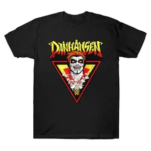 Youth & Adult Danhausen Retro Horror Wrestling Style Graphic Design T-Shirt