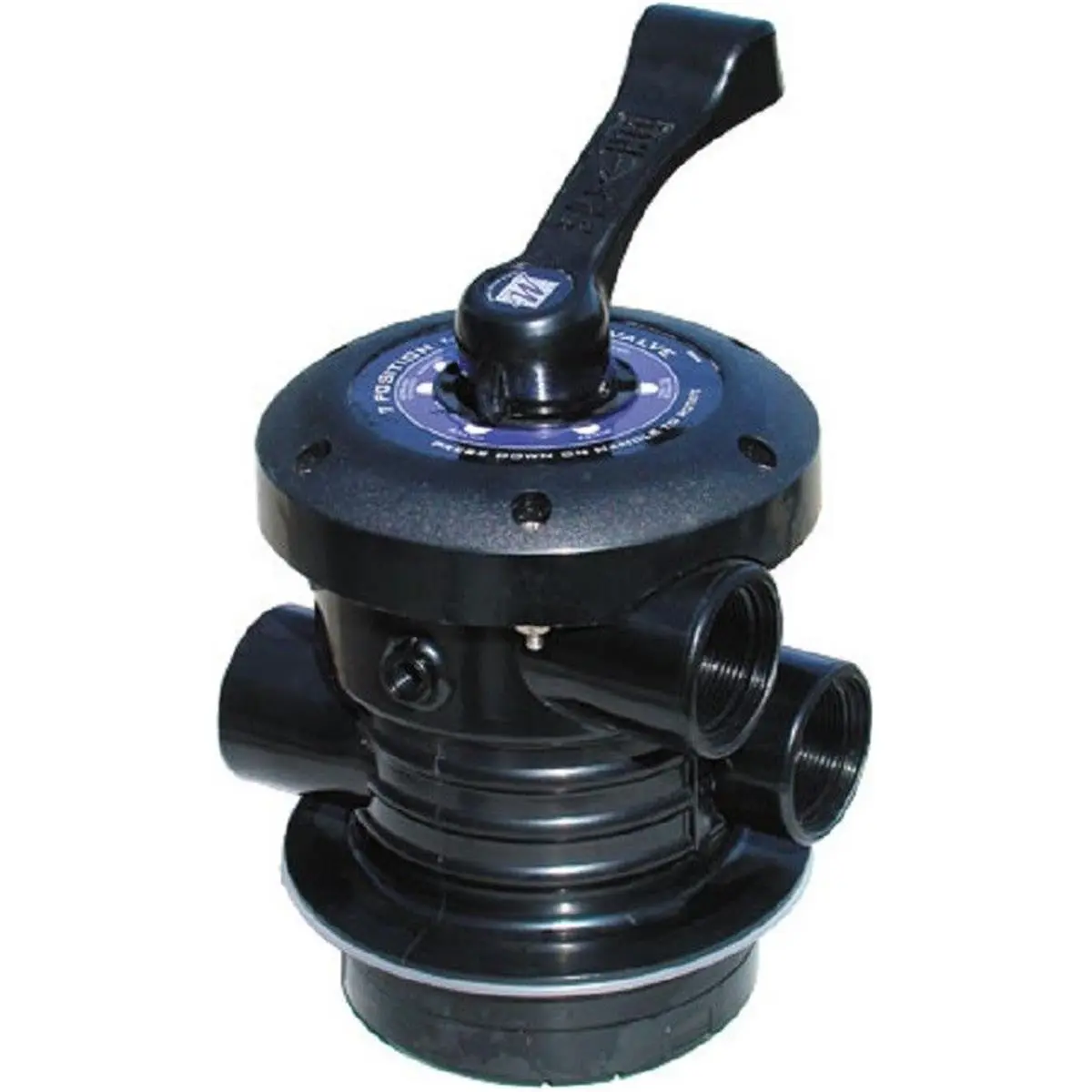 Top Mount Multiport Valve - 1.5 in. Water Control Valve with 7-Position Functionality for Pumps & Plumbing Systems