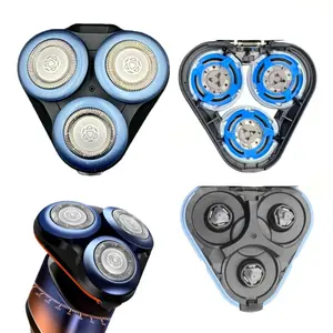 Philips Electric Shaver Replacement Head Set, Compatible with Philips Series 5000 X5001/x5002/x5003/x5005/x5009 Models, Durable Blades & Accessories, Shaving Products