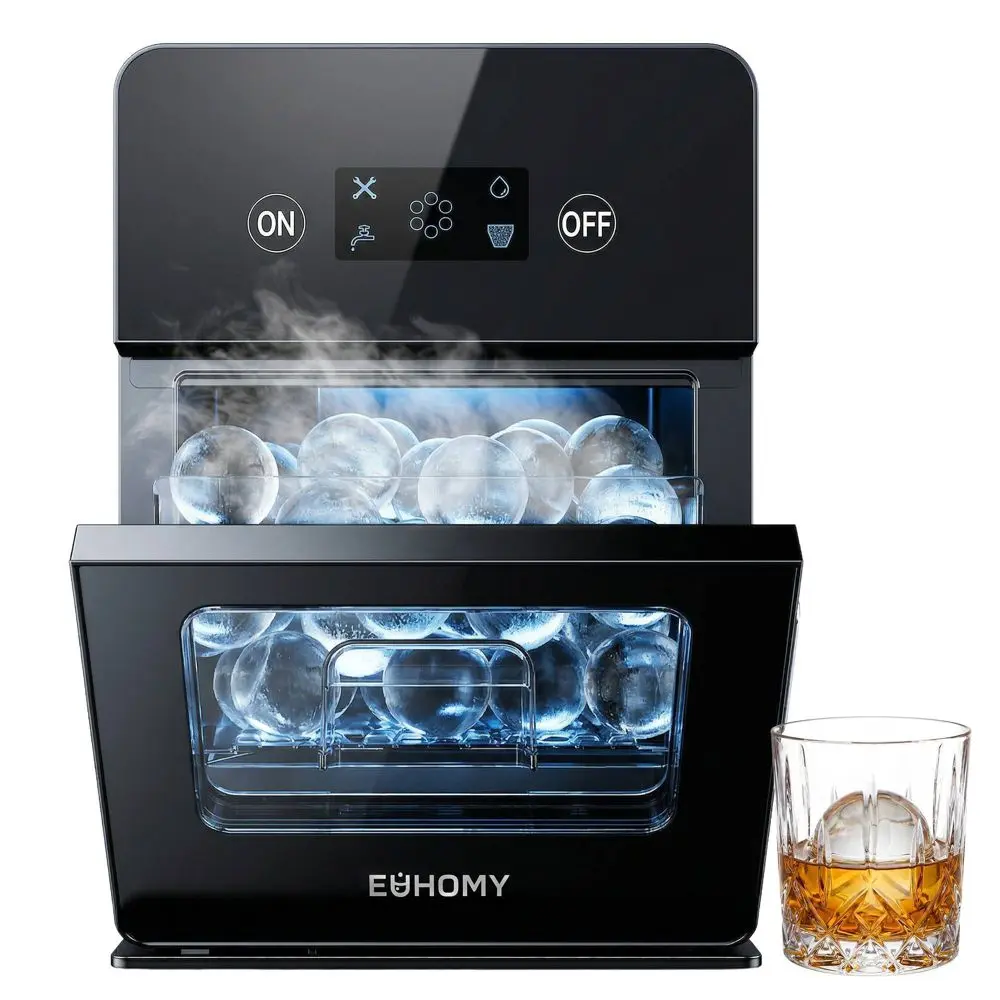 EUHOMY Portable Sphere Ice Maker IM024-SBL EUHOMY Portable Sphere Ice Maker IM024-SBL