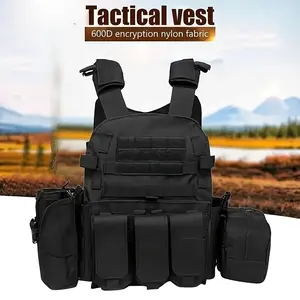 GFIRE Quick Release Plate Carrier Vest Molle Vest Adjustable Breathable for  Adjustable Size Perfect gift for men Tactical Lightweight Vest Protective Gear