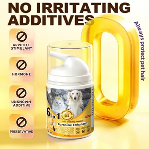 Cassiel Pet 6-in-1 Biotin Anti-Hair Loss Formula Add high levels of D-biotin Smoothens Promotes Healthy Skin Shiny Coat Strong Joints Simple and Convenient Add to Food or Feed Directly Rich in Fish Oil and Essential Vitamins Suitable for Cats and Dogs