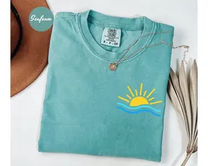 Summer Shirt, Beach Shirts, Cute Shirts, Tshirt Women, Vacation Tee, Cute Summer Clothes, Vacation Shirts, Girl Gifts, Comfort Colors Shirt