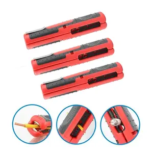 Multi-Functional Wire Stripper Tool Set, Pen Style Cable Strippers for Network Cables & Coaxial Cables, Essential Electrical Tools, Hand Tools, DIY Tools