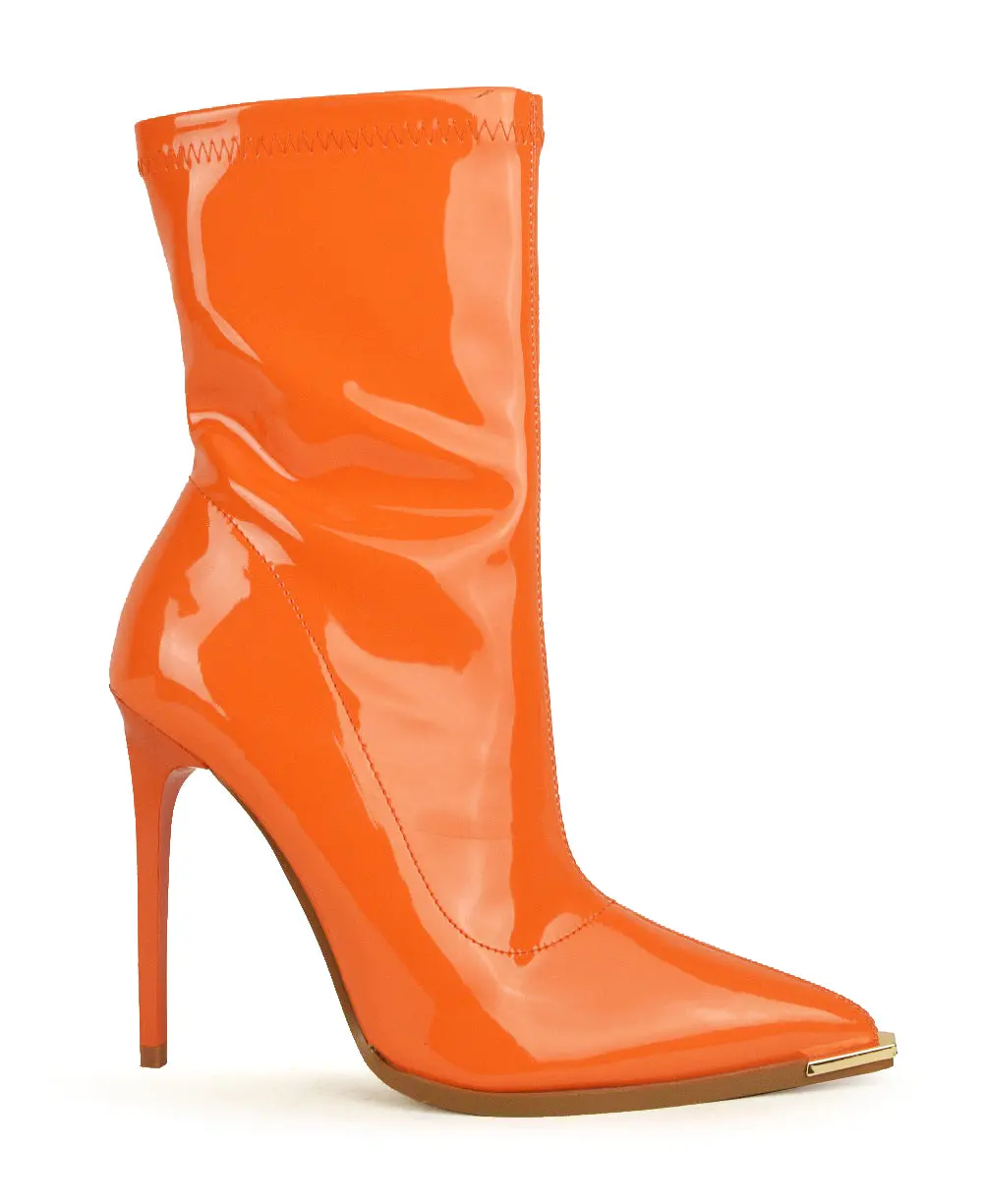 Orange Bootie Orange Bootie