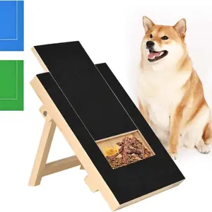 Wooden Dog Scratching Board, Wear-resistant & Shavings Resistant Dog Paw Repair Board, Pet Supplies, Sandpaper Scraping Board