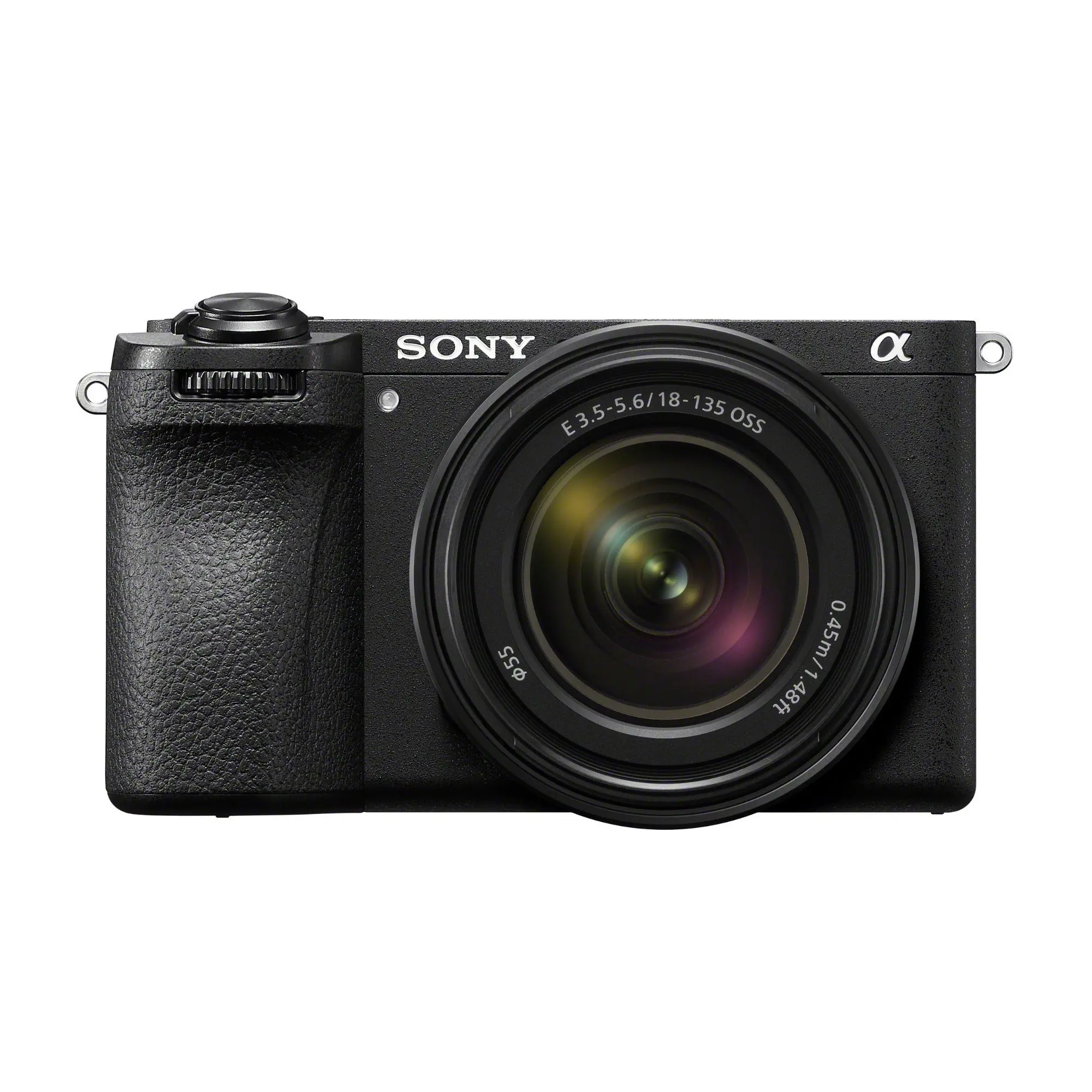 Sony Alpha 6700 APS-C Interchangeable Lens Hybrid Camera with 18-135mm Lens, 26.0mp, 5-axis in-body optical image stabilization, 100 to 32000 ISO, 120p recording, 3840 x 2160 resolution