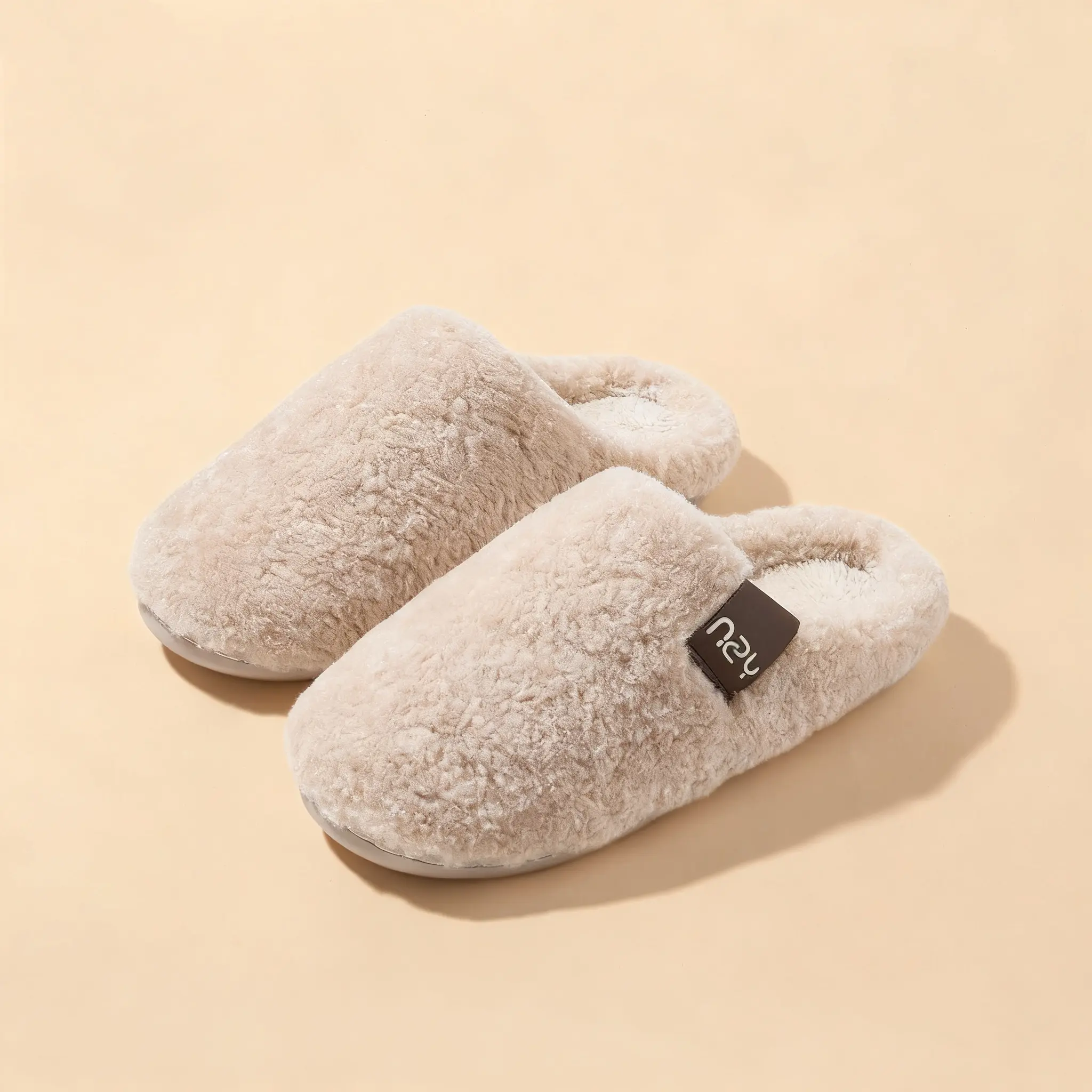 Women's Cozy Plush Indoor Slippers - Super Soft Squishy Memory Foam House Shoes, Extra Warm Winter Flipflop Slides for Girls, House Slippers