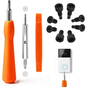 Ring Doorbell  Replacement Tool, Double-Ended T6 T15  for Ring Camera, For Camera Video Doorbell Replacement, Wifi Password Reset 20 Screws Included