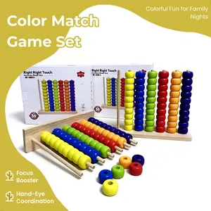 TWO Large Sets Color Stack Challenge  – Perfect Gift for Children’s Day & Birthdays, Best Choice for Family Fun & Gatherings