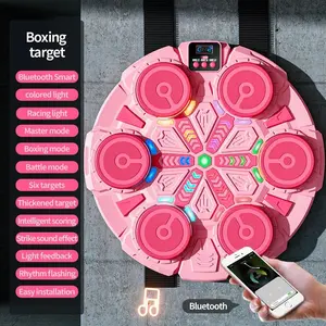 Bluetooth-compatible Punching Bag Set for Home Fitness, Boxing Equipment Light Music Reaction Training Toy for Kids & Adults, Suitable for Home Exercise