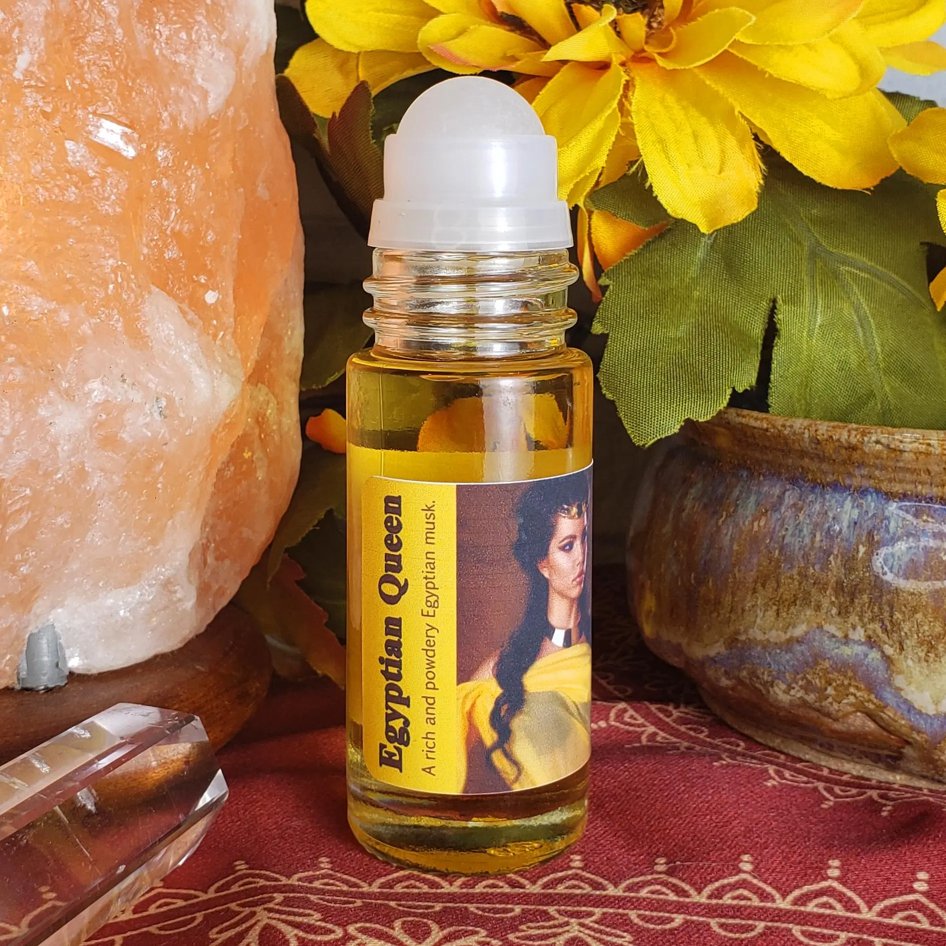 Egyptian Queen Perfume for Women | Seductive Egyptian Musk Fragrance - Larger 1 Ounce Bottle