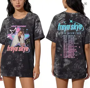 New Freya Skye Stars Align Tour 2026 T-shirt Man Woman Harajuku Tie Dye O-neck Casual Shirt Tops #spotlightfinds #viraltee #comfyoutfit
