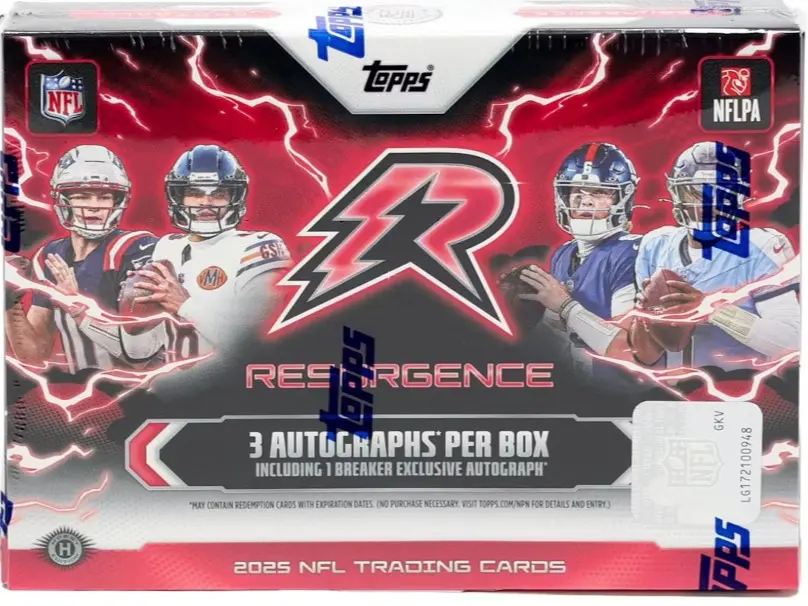 2025 Topps Resurgence Football Breakers Delight