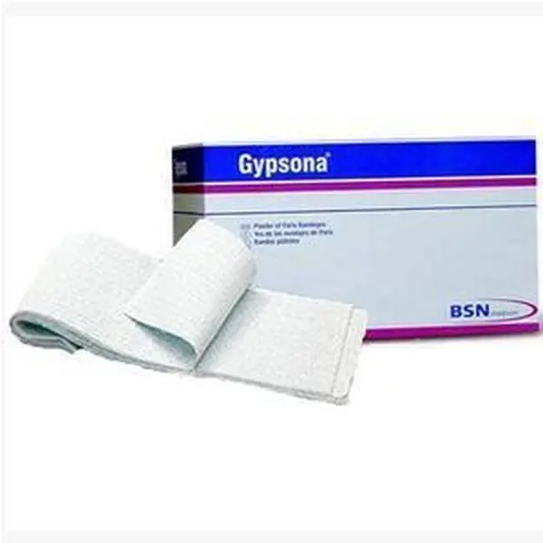 Gypsona S Plaster of Paris Splints 4" x 15" – 50 Slabs