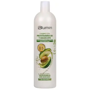 Blumin Anti-Frizz Effect Shampoo with Avocado and Pro-Vitamin B5, for Normal or Color-Treated Hair, 1000 ml
