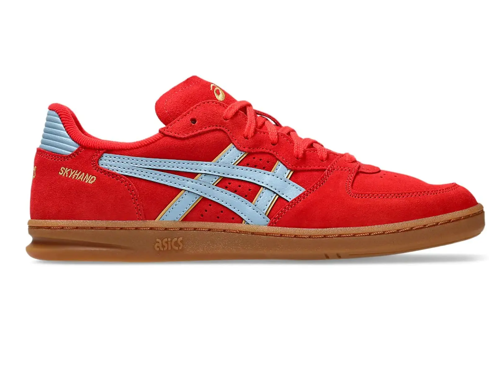 ASICS SKYHAND OG Red Blue SKU: 1203A452-601 Trainer Casual Sneaker Women Sneakers for Women Running Shoes Gym Shoes Womens Running