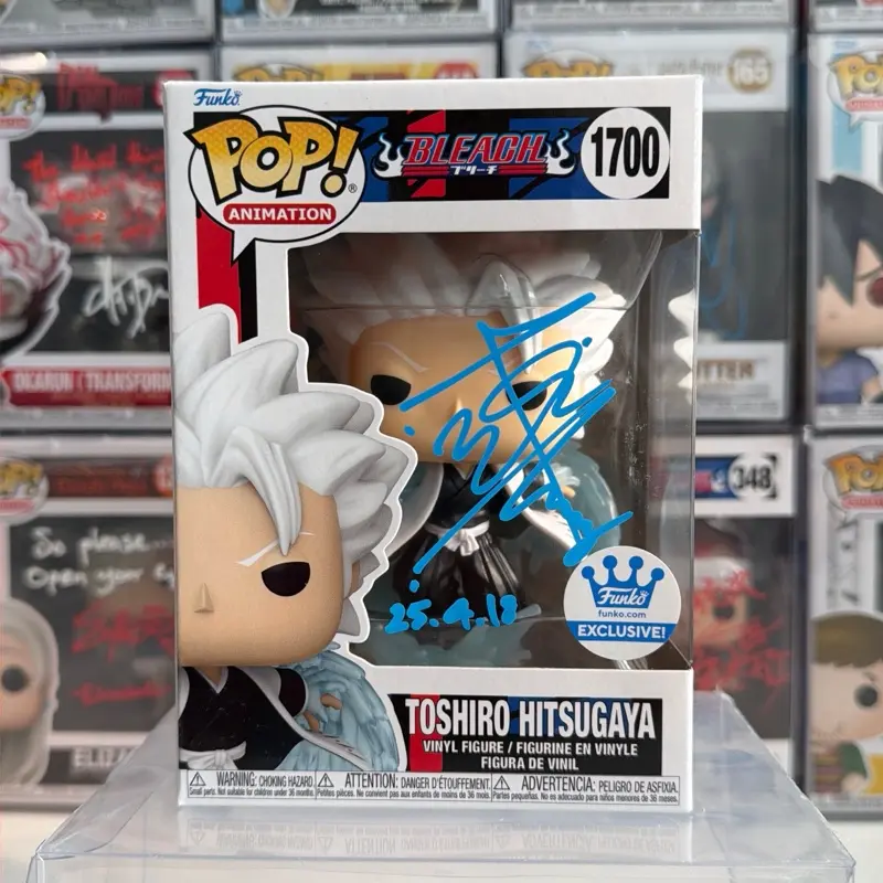 Toshiro Hitsugaya signed by Japanese voice actor