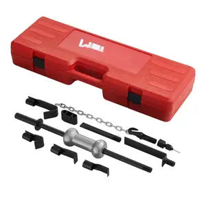 Dent Puller Kit With Slide Hammer 10 Lb Auto Body Dent Repair Set For Car Panels And Metal Body Dents, Professional PDR Tools For Safe Dent Removal And Panel Restoration And Lightweight Portable Design For Easy Home Shop Use