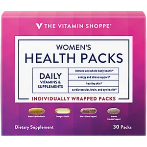the Vitamin Shoppe Women's Health Packs - Daily Vitamins & Supplements Packets (30 Servings)