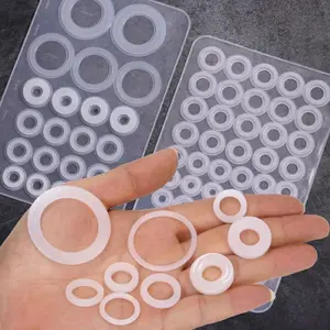 Universal Silicone Gasket Kit - 80+ Pcs Sealing Washer Assortment for Kitchen, Bathroom, Plumbing & Gas - Heat Resistant & Non-Toxic O-Rings for Faucets,