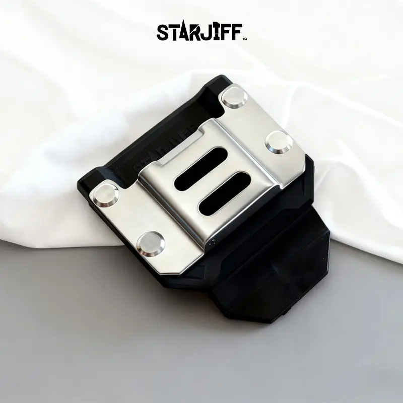 Starjiff Durable Heavy Duty Drill Belt Clip and Leather Case, Lightweight Portable Tool Holder, Tool Organizer, Fits Belts Up to 6.86 cm Wide, Ideal for Electricians, Woodworkers and DIY Enthusiasts