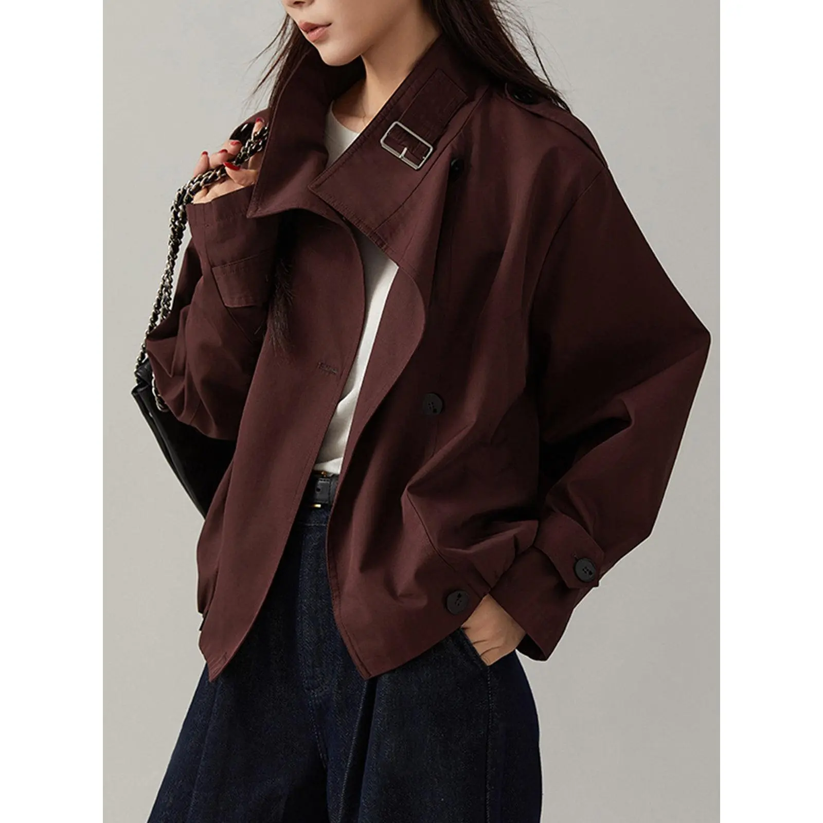 Vintage Loose Trench Coat