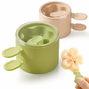 Sticks & Lids | Homemade Freezer Ice Pops & Frozen Snacks | for Easy Fill & Unmold | Reusable & Dishwasher Safe| Multicolor
