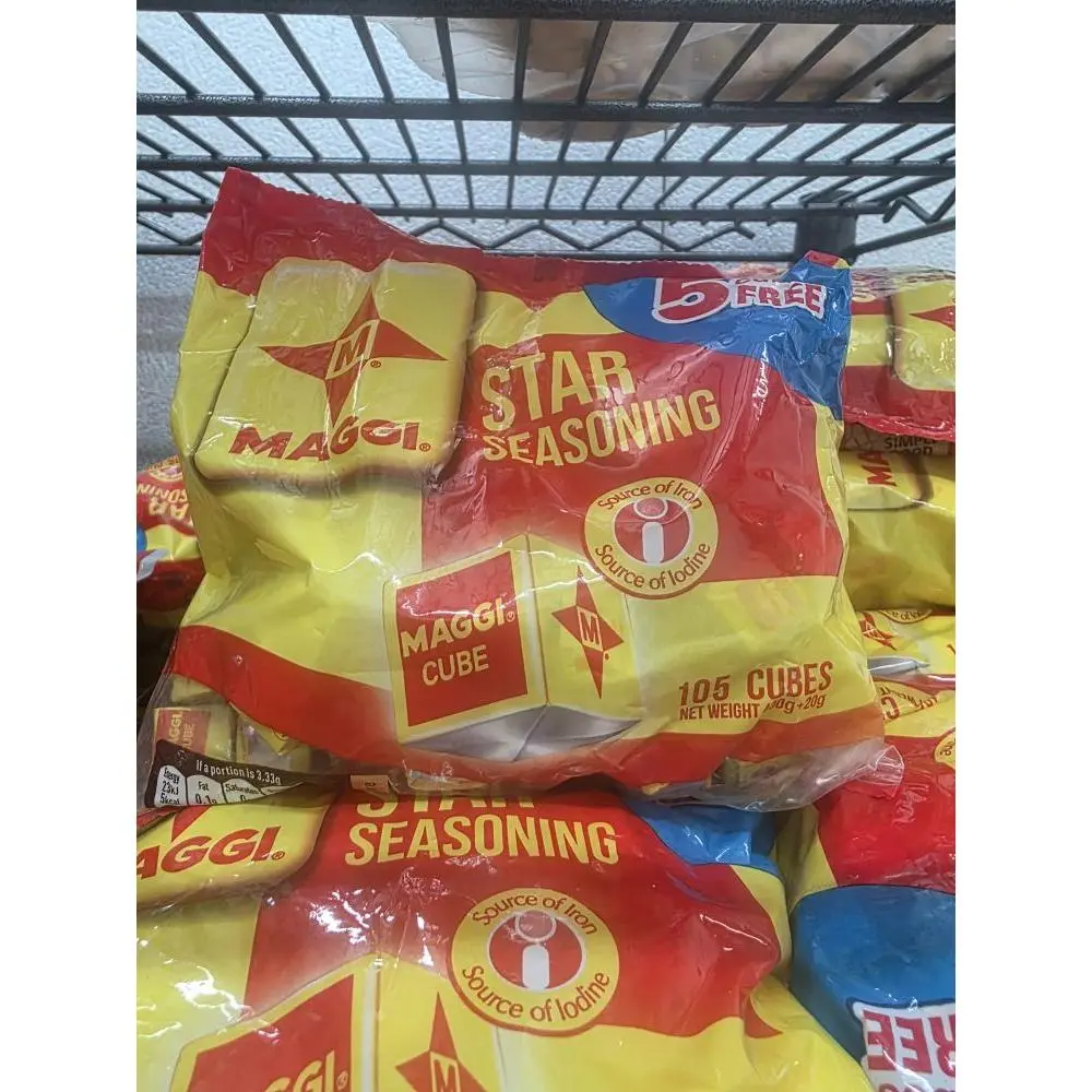 Maggi Starr Seasoning 105 Cubes - Source of Taste, 200g, Free 5 Cubes, Ideal for Cooking 2packs