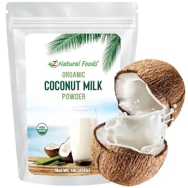 Z Natural Foods Premium Whole Milk Powder - Powdered Milk for Baking, Cooking, Drinks - Dry Milk Powder, Pasteurized, Non-GMO, Gluten-Free, Kosher-Certified, 1 lb