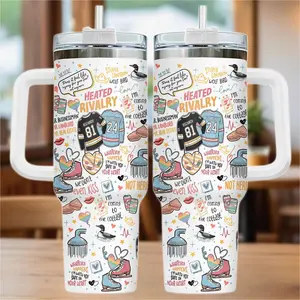 Heated Rivalry Romance 40oz Tumbler, Hollanov Couple Stainless Steel Tumbler, Hudson Williams Connor Storrie Cup, Movie Book Fans Gift