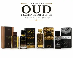 Ultimate Oud collection - 4 Amazing Unisex oud fragrances - Arabic 3.4oz EDP - Unisex Fragrance