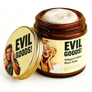 Whipped Beef Tallow Skin Balm, EVIL GOODS Organic Manuka Honey for Face Body Lips