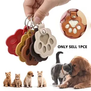 Dog Hair Collection Keychain Holder Memorial Box, Pet Fur Storage Bag, Cat Paw Keychain, Multi-Functional Portable Key Chain Gift