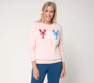 Liberty Belles by Kim Gravel Dockside Lobster Sweater