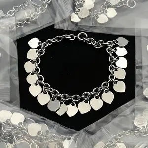 Heart-shaped Bracelet, Valentine's Day Gift Jewelry - Trendy & Luxurious Bracelet Jewelry