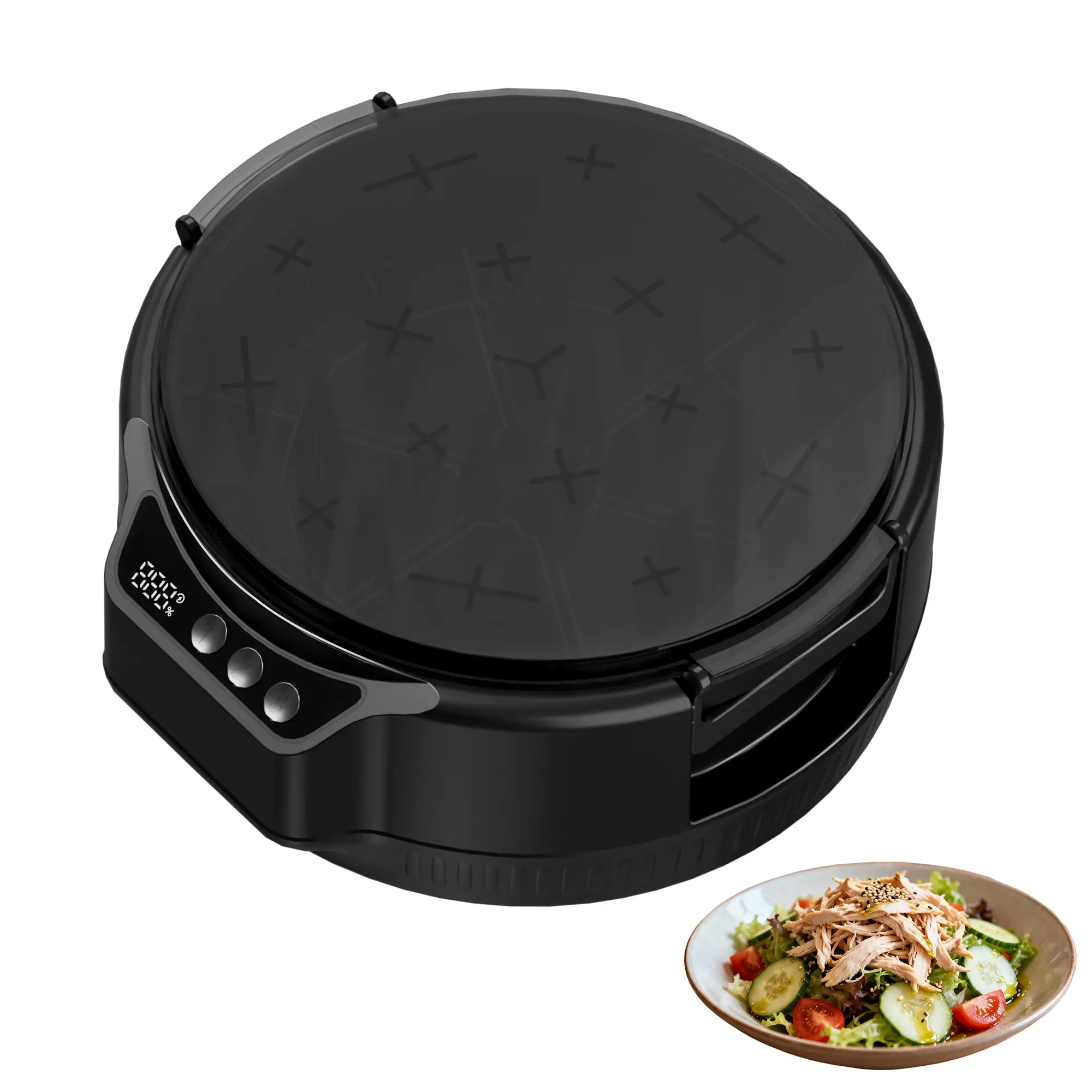 Electric Chicken Shredder, Rechargeable Automatic Meat Breast Shredder Tool Twist, Kitchen Grinder Machine