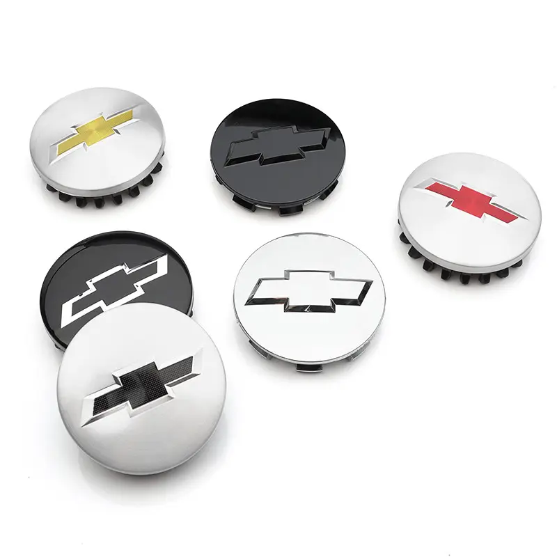 4-Pack Silver Center Caps For Chevy Rims – Fits Impala, Cobalt, Cruze, Equinox, Malibu