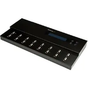 Startech USBDUPE115 1isto15 Standalone USB Duplicator & Eraser for USB Flash Drives, Black