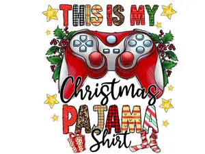 This is my christmas pajama shirt