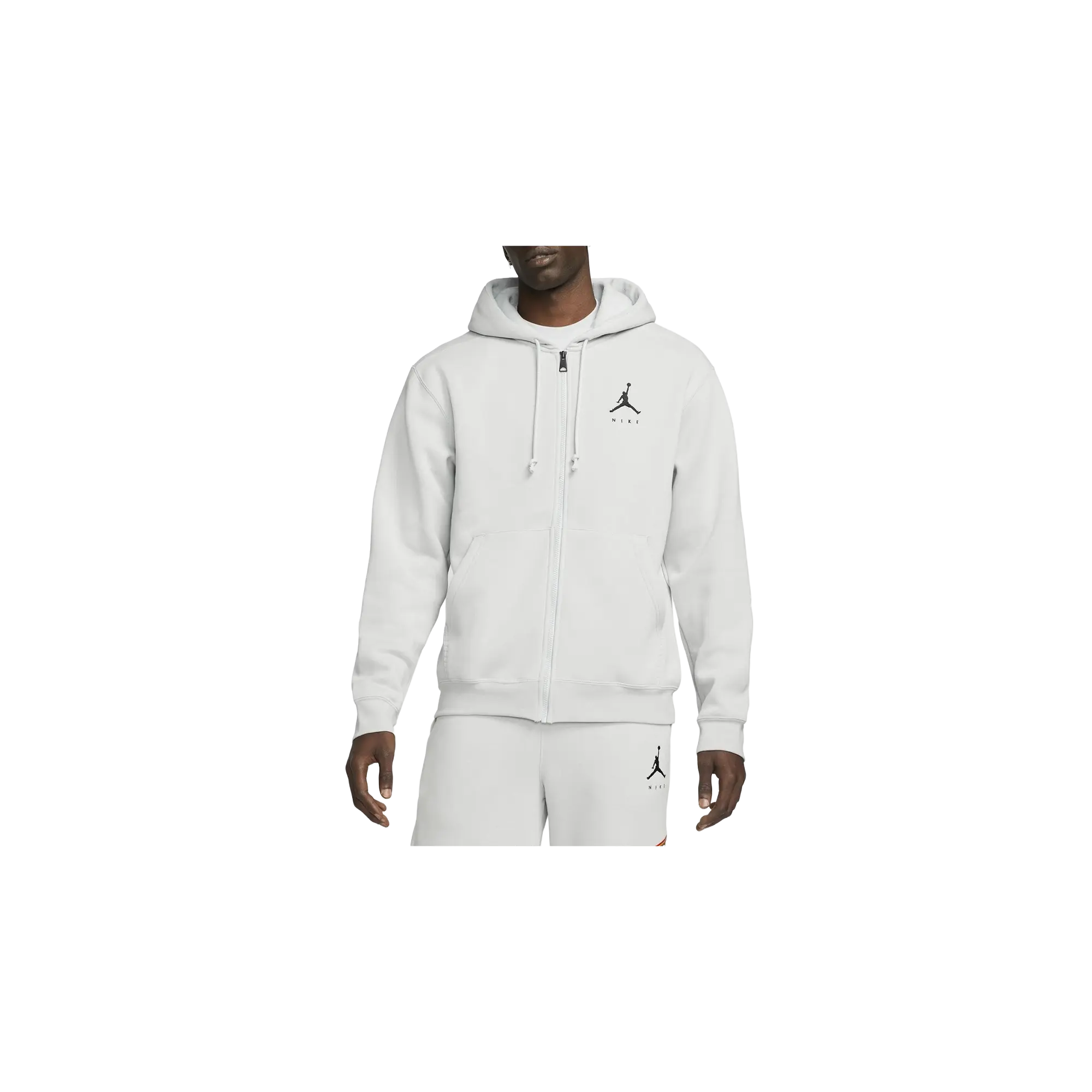 Air Jordan Jumpman Full-Zip Fleece Hoodie "Grey" DC9606 097