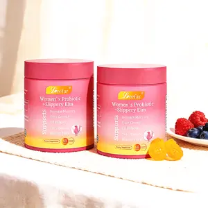 Women's Juicy Probiotic Gummies 2-in-1 WAP Support for pH Balance & Intimate Odor Control, Enriched with Slippery Elm & Prebiotic Complex to Support Feminine Health & Daily Freshness