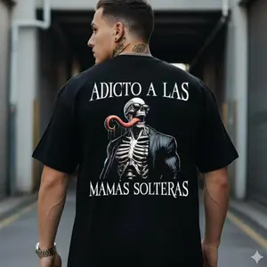 ADICTO A LAS MAMÁS SOLTERAS Print Men's Tshirt